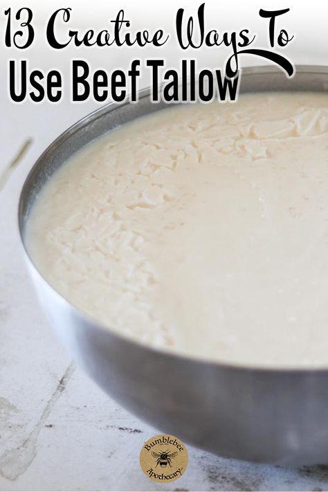 Beef tallow is so versatile. When it comes from grass fed cattle, it has a lot of health benefits, too. Let’s explore beef tallow uses. There are lots of them! Beef Tallow Dog Treats, What To Do With Beef Tallow, Tallow Recipes Food, Beef Tallow Uses Cooking, Wagyu Beef Tallow Recipes, How To Use Beef Tallow, Beef Tallow Pie Crust, Uses For Beef Tallow, Recipes Using Beef Tallow