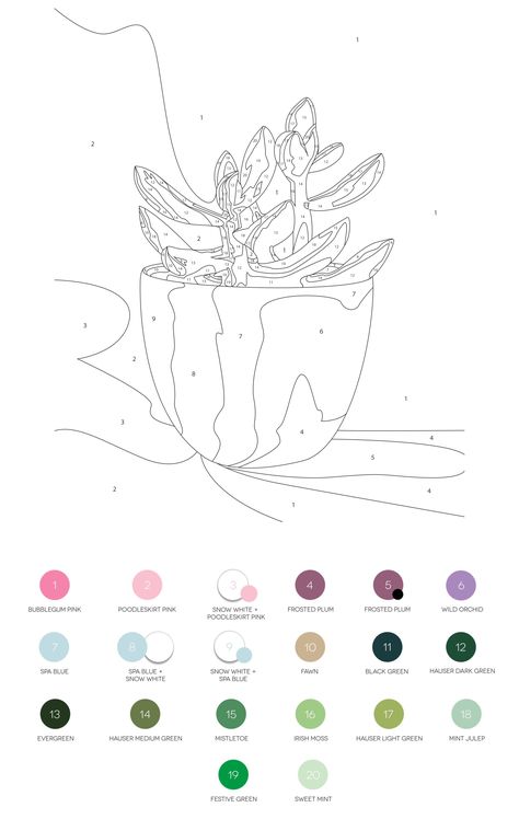 Paint by Numbers Printables Watercolor Paint By Numbers, Paint By The Numbers, Color By Number Aesthetic, Color Numbers Free Printable, Paint By Number Free Printable, Diy Paint By Numbers Free Printable, Paint By Number Procreate, Paint By Number Printable Templates Free, Paint By Number Printable Templates Easy