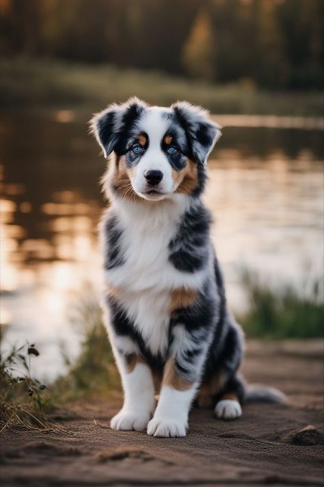 The Rarest Australian Shepherd Colors: A Guide to the Most Unique Hues Cute Australian Shepherd Puppies, Pretty Dog Breeds, Australian Shepherd Aesthetic, Australian Shepherd Colors, Border Collie Colors, Dog Australian Shepherd, Unique Dogs, English Shepherd, Aussie Shepherd