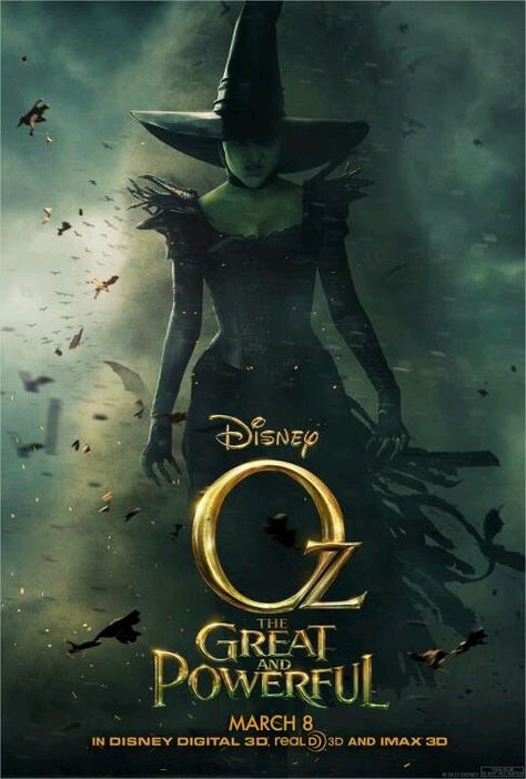 OZ ~ THE GREAT & POWERFUL❤️ Voor Nicole. Je tantetje Jinny. Oz The Great And Powerful, Sejarah Asia, Oz Movie, Wicked Witch Of The West, Film Disney, Wicked Witch, Fantasy Movies, Good Movies To Watch, About Time Movie