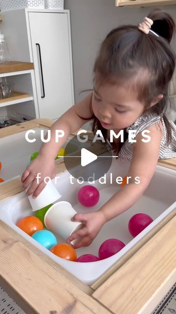 Wendy | Pediatrician on Instagram: "🌟 1 MINUTE of simple cup games to boost your toddler’s development! 🌟 Follow @ohhappyplayday for more play-based learning . . . . . #playbasedlearning #playandlearn #preschool #prekteacher #toddleractivities #childdevelopment #simpleplayideas" Simple Activity For Preschoolers, Language Activity For Toddlers, Toddler Activities 3 Yrs Old At Home, Playbased Learning Activities Preschool, Fun Game For Preschoolers, Creative Activity For Toddlers, 3yearsold Activity, Play Class Activities, Interesting Activities For Preschoolers