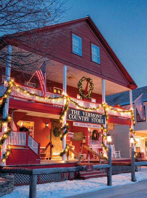 Christmas season is nearly upon us here in Vermont. Learn more about the cherished traditions we enjoy while getting ready for the holidays. Woodstock Vermont Christmas, Christmas In Vermont, Christmas Trips, Vermont Christmas, Woodstock Vermont, Stowe Vermont, Vermont Country Store, Christmas Travel, Country Store