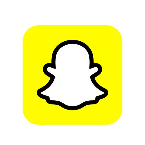 Snapchat Logo Drawing, Croquis, Palak Drawing, Snapchat Logo Aesthetic, Snap Icon, Snapchat Design, Snap App, Snapchat App, Snapchat Logo