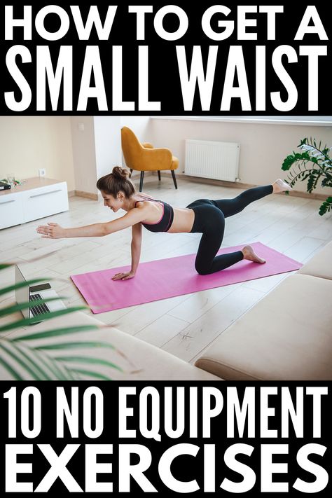 Waist Workouts For Women, Thinner Waist, Small Waist Workout, Workout List, Lose Thigh Fat, Key To Losing Weight, Workouts For Women, Lose Inches, Smaller Waist