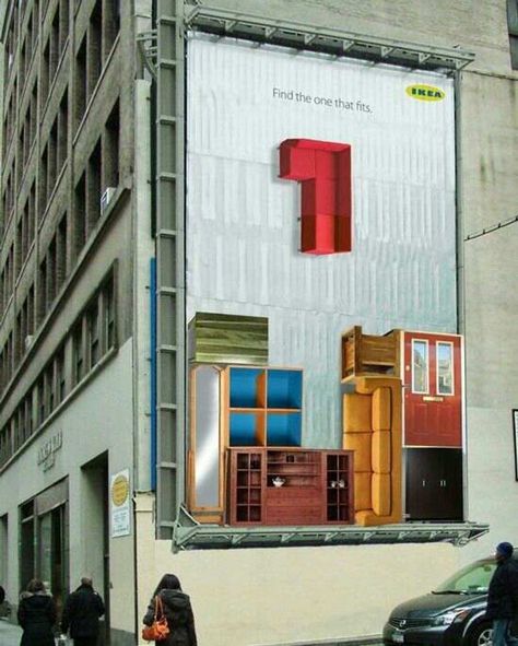 20+ Times Outdoor Advertising Was Taken to the Next Level Ikea Ad, Guerrilla Advertising, Guerrilla Marketing, Clever Advertising, 광고 디자인, Billboard Design, Publicidad Creativa, Street Marketing, Great Ads