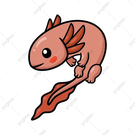 Axolotl Aesthetic, Axolotl Cartoon, Axolotl Stickers, Kawaii Axolotl, Pink Axolotl, Axolotl Cute, Cute Axolotl, Cute Fish, Cartoon Drawing