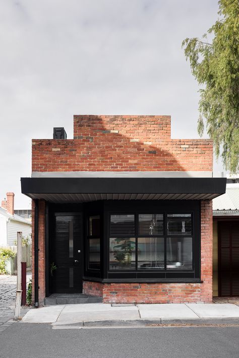 Amanda Lynn, Brick Store, Warehouse Design, Storefront Design, Corner Store, Brick Architecture, Brick Facade, White Brick, Brick Building