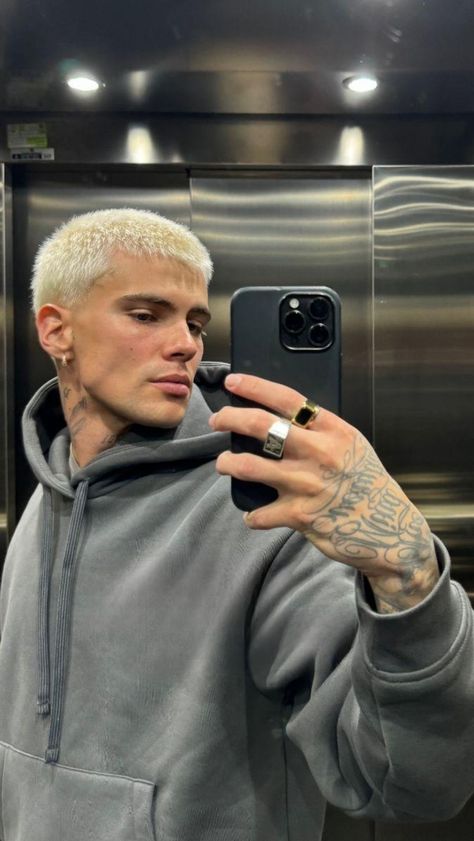 Men’s Buzz Cut Blonde Hair, Blonde Hair Buzzcut Men, 5 Guard Buzz Cut, Buzzed Bleached Hair Men, Buzzcuts Mens, Blond Short Hair Men, White Boy Buzz Cut, Buzz Cut Aestethic Men, Blonde Hair Buzzcut