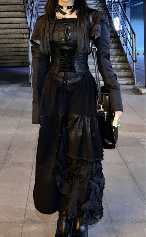 Trad Vampire Goth, Succubus Inspired Outfits, Alt Dressy Outfits, Trad Gothic Outfits, Victorian Goth Aesthetic Outfit, Romantic Goth Clothing, Demoncore Aesthetic Outfits, Victorian Gothic Fashion Women, Romantic Goth Outfits Male