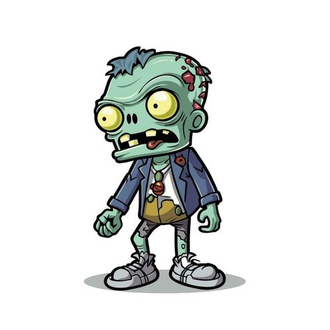 undead fun Cartoon lively Zombie Character Illustration, spooky, halloween Zombie Character, Zombie Cartoon, Cool Cartoons, Spooky Halloween, Character Illustration, Premium Vector, Zombie, Graphic Resources, Vector Art