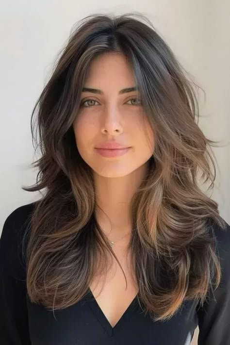 Layered Haircuts For Medium Hair, Mid Length Hair With Layers, Long Face Hairstyles, Midlength Haircuts, Haircuts For Medium Hair, Mid Length Hair, Haircuts For Women, Medium Hair Cuts, Long Hair Cuts