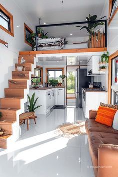 Small Loft House Design, Tiny Loft House, Shed Homes Interior, Loft Homes, Loft Style Homes, Tiny Loft, Loft House Design, Tiny House Loft, House Loft