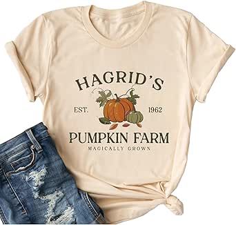 Ykomow Halloween Shirts for Women Thanksgiving Pumpkin Patch Shirts Cute Fall Graphic Tees Cheap Fall Shirt With Sublimation Print, Cheap Funny Fall Shirt, Cheap Halloween Graphic Tee Shirt, Jesus Shirts Women, Pumpkin Patch T Shirts, Pumpkin Shirts Women, Girls Thanksgiving, Thanksgiving Tee, Patches Shirt