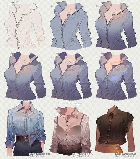 Wrinkles on a female shirt, no im not being interoperate, the human body is beautiful no matter what gender or body type Shirt Art Reference, Shirt Drawing, Drawing Style, Shirt Art, Poses References, Digital Painting Tutorials, Drawing Clothes, Anime Drawings Tutorials, Art Tutorial