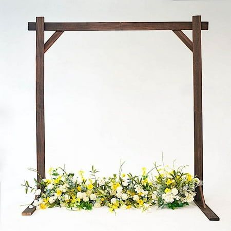 Wedding stage backdrop simple