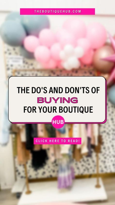 Our do’s and don’ts for buying for your boutique are sure to get you on your feet & fill up your warehouse! #marketing #onlineboutique #businesstips #entreprenuer #fiancialtips #wholesale #buying #apparelmarket #vendors #ecommerce #shopify #boutiqueowner #theboutiquehub #wholesaletips #buyingwholesaletips #boutiqueinventorytips Clothing Wholesale Vendors, Best Selling Boutique Items, Best Wholesale Vendors For Boutiques, Boutique Wholesale Vendors, Boutique Opening Ideas, Boutique Event Ideas, Small Boutique Ideas Clothing Store Displays, Boutique Grand Opening Ideas, Wholesale Vendors List Free