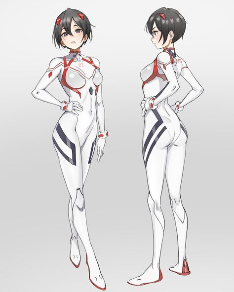 Mikasa Ackerman, Darling In The Franxx, Anime One, Anime Oc, Female Character Design, Character Design References, Neon Genesis Evangelion, Character Concept, Anime Style