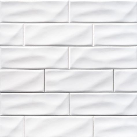 Msi Backsplash, White Flooring, Brick Backsplash Kitchen, White Subway Tile Backsplash, Brick Backsplash, Kitchen Backsplash Designs, Ceramic Subway Tile, Unique Tile, White Backsplash