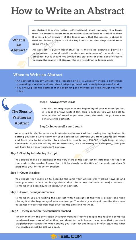 How To Write An Academic Abstract, How To Write An Abstract, How To Write A Dissertation, Deans List, Abstract Writing, Writing A Thesis Statement, Scientific Writing, Informative Essay, Essay Tips