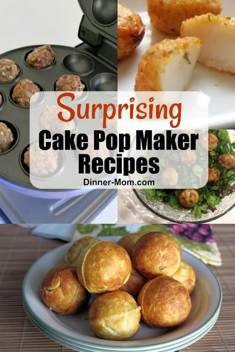 Recipes For Scallops, Cake Pop Maker Recipes, Baby Cakes Maker, Babycakes Recipes, Babycakes Cake Pop Maker, Donut Hole Recipe, Cake Ball Recipes, Cake Pop Maker, Cupcake Maker