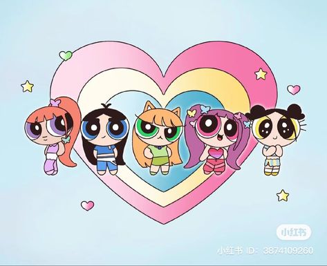 Powerpuff Girls Cartoon, Ppg And Rrb, Cute Laptop Wallpaper, 강아지 그림, The Powerpuff Girls, The Powerpuff, Puff Girl, Kpop Drawings, Girls Cartoon