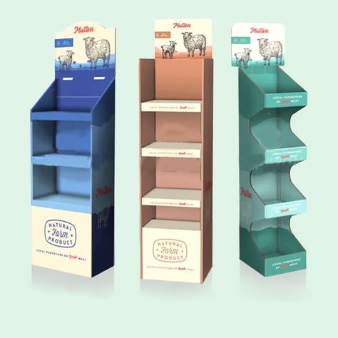 High Quality Supermarket Floor Display Stand Cardboard Pop Up Display Shelve Cosmetic Drink Food Display Stand Display Retail Design, Product Display Ideas, Monkey Bites, Lollipop Display, Food Display Stands, Creative Market Fonts, Cardboard Display Stand, Pop Up Display, Cosmetics Display Stand