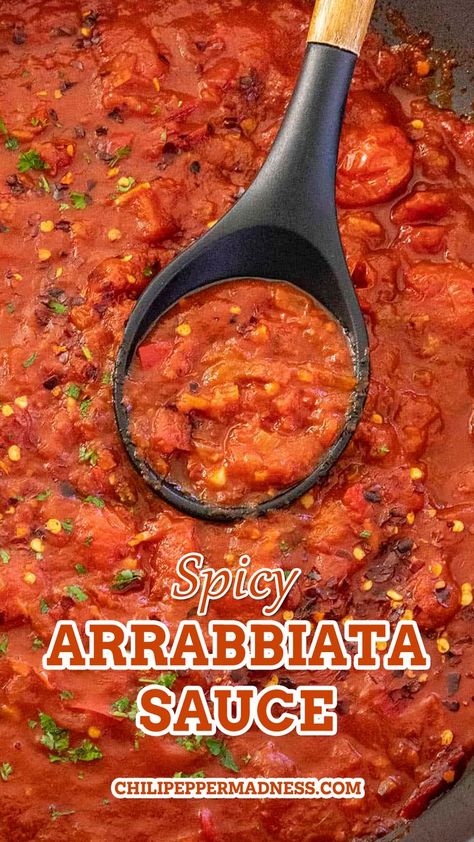 Spicy Spaghetti Sauce Recipe, Spicy Pasta Sauce Recipes, Italian Red Sauce Recipe, Spicy Italian Pasta, Spicy Pasta Sauce, Red Sauce Pasta Recipe, Red Pepper Pasta Sauce, Spicy Pasta Recipes, Pasta Spicy