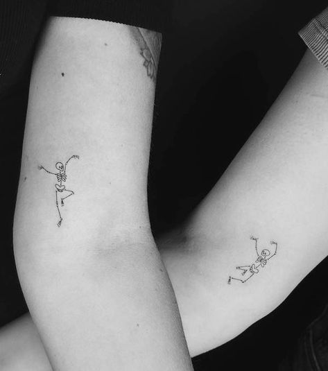 79 Incredibly Cute Tattoos For Couple - Our Mindful Life 3 People Tattoo Ideas Matching, One Direction Matching Tattoos, Tattoos For Four, Cute Friends Tattoos, Matching Mexican Tattoos, Cute Friend Tattoos Simple, Tattoo Ideas Love Couples, Tattoos Matching Couples, Shrek Tattoo Ideas Couple