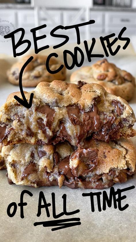 Bakery Style Chocolate Chip Cookies, Smart School House, The Best Cookies, Best Chocolate Chip Cookies Recipe, Best Cookies Ever, Snacks Easy, Best Cookies, Smart School, Best Chocolate Chip