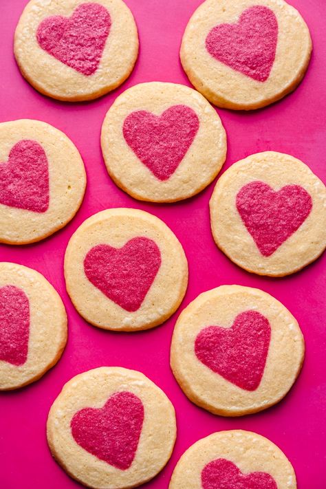 Heart Biscuits Recipe, Slice And Bake Heart Cookies, Homemade Slice And Bake Cookies, Cut And Bake Cookies, Slice And Bake Cookies Design, Slice And Bake Cookies Christmas, Slice And Bake Cookies Recipes, Slice And Bake Sugar Cookies, Slice Cookies