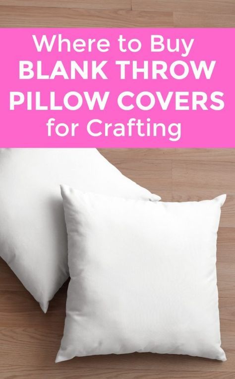 Where to Buy Blank Throw Pillow Covers - Great for Silhouette Portrait or Cameo and Cricut Explore or Maker small business owners - http://cuttingforbusiness.com/2018/01/17/where-to-buy-blank-throw-pillow-covers/ Cricut Buisness, Fandom Crafts, Rhinestone Ideas, Craft Blanks, Denim Quilts, Fun Diy Craft Projects, Cricut Supplies, Diy Pillow Covers, Pillow Ideas