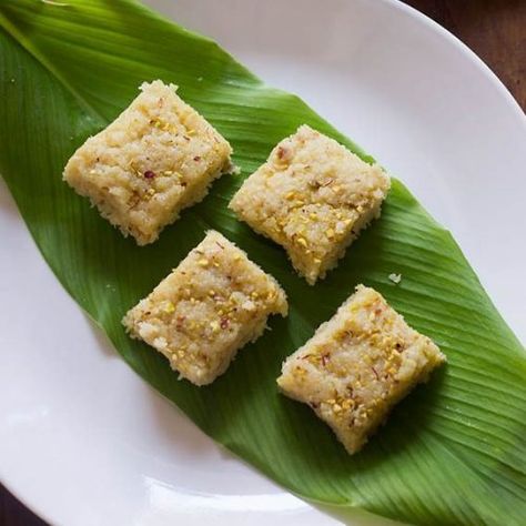 nariyal barfi recipe | nariyal ki barfi recipe with khoya | quick coconut barfi Nariyal Barfi, Coconut Barfi Recipe, Coconut Barfi, Coconut Flour Banana Bread, Coconut Burfi, Barfi Recipe, Coconut Rice Recipe, Jamun Recipe, Best Cinnamon Rolls