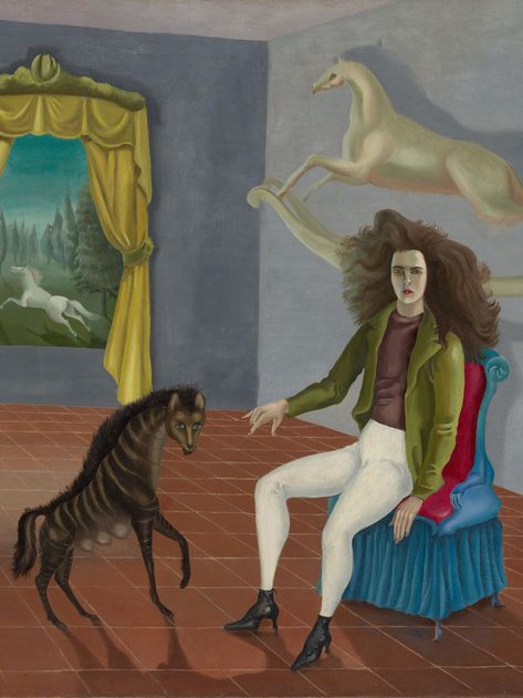 Why Leonora Carrington's Work Feels So of the Moment Leonora Carrington, Peggy Guggenheim, Max Ernst, Hieronymus Bosch, Man Ray, Salvador Dali, Pablo Picasso, Museum Of Modern Art, Art Movement