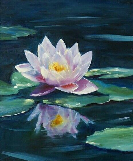 Abstract Watercolor Paintings Tutorials, Abstract Watercolor Paintings, Lotus Flower Painting, Water Lilies Painting, Paintings Tutorials, Lotus Flower Art, Lotus Painting, Lily Painting, Arte Van Gogh