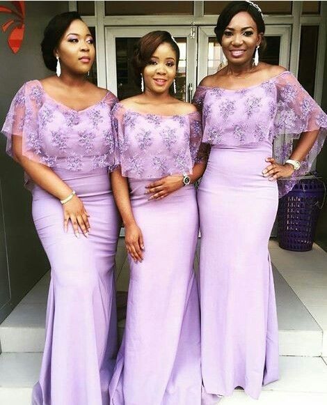 Lavender Gowns, Lavender Bridesmaid Dress, African Bridesmaids, Latest Bridesmaid Dresses, Brown Bridesmaid Dresses, African Bridesmaid Dresses, Lavender Bridesmaid, Burgundy Bridesmaid Dresses Long, How To Dress For A Wedding