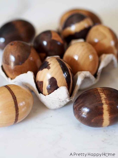 Wood Eggs Painted, Wood Eggs Craft, Wooden Eggs Crafts, Eggs Painting, Wooden Easter Eggs, 2023 Ideas, Easter 2024, Diy Staining, Wood Eggs