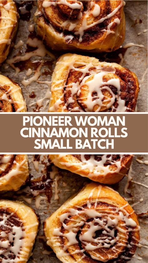 These Pioneer Woman cinnamon rolls are soft, gooey, and packed with cinnamon flavor, perfect for a smaller batch of 10-12 rolls. With a maple-flavored frosting, they are a sweet treat for any time of day. Whether it’s for a cozy breakfast or an afternoon snack, these rolls are sure to delight your taste buds. Pioneer Woman Cinnamon Rolls Small Batch, Mennonite Cinnamon Rolls, Pioneer Woman Pumpkin Cinnamon Rolls, Cinnamon Rolls Homemade Pioneer Woman, The Pioneer Woman Recipes Desserts, Yeast Cinnamon Rolls Homemade Easy, Parkerhouse Rolls Pioneer Woman, Small Batch Cinnamon Buns, Small Batch Of Cinnamon Rolls