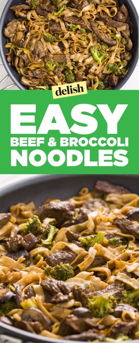 Skinny Beef & Broccoli Noodles Pasta Recipes Broccoli, Beef Broccoli Noodles, Beef With Broccoli Recipe, Broccoli Noodles, Recipes Broccoli, Steak And Broccoli, Easy Beef And Broccoli, Beef Broccoli, Beef And Broccoli