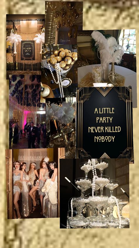 Roaring 20s Mystery Party, Roaring 20s Themed Birthday Party, 30th Birthday Great Gatsby Theme, 30th Great Gatsby Birthday, Great Gatsby 30 Birthday Party, End Of Roaring 20s Party 30th Birthday, Great Gatsby Themed Birthday Party, Roaring 20s Pool Party, 20s New Years Party