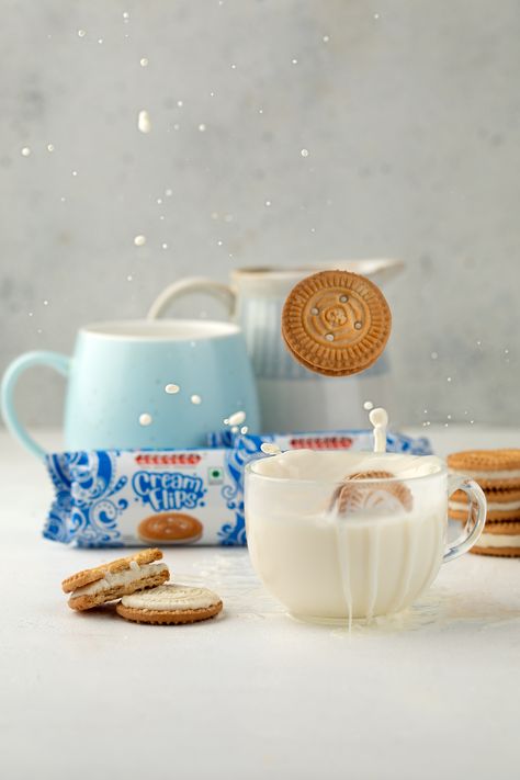 Snacks Photography, Cream Biscuits, Biscuits Photography, Photography Ideas, Action Shots, Creative Photo Ideas, Creative Shot Ideas, Aesthetic Photography, Food Photographer, Styling Tips & Ideas, Art Direction, Creative Direction, Commercial Shoots, Campaign Launch, Advertisement Shoot Biscuits Photography Ideas, Snacks Photoshoot Ideas, Biscuits Product Photography, Biscuit Advertising Creative, Biscuit Photography Ideas, Biscuit Photography Food Styling, Product Photography Ideas Food, Creative Shot Ideas, Food Product Photography Ideas