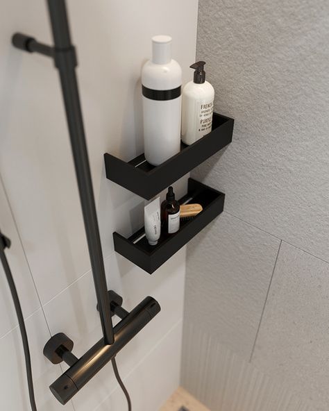 Design project Sand on Behance Bathroom Rack Organization, Bathroom Racks Ideas Shelves, Shower Shelves Ideas, Eclectic Interior Design Luxury, Bathroom Toilet Paper Storage, Bathroom Shower Shelves, Minimalistic Apartment, Bath Shelves, Tan Bathroom