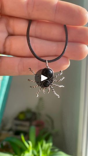 285K views · 35K reactions | 🌟Spider Tutorial is LIVE on my YouTube channel!🌟🕷️ Come make some creepy crawlers with me in my latest tutorial! Not feeling crafty? These silver spider necklaces are available in shop with your choice of a chain or black leather cord for only $30! 🖤 YouTube and Shop links can be found in my bio! Have an awesome day everyone! . www.abbeyroadcollection.com . .. . #diy #wirewrap #diyjewelry #halloween #halloweencrafts #spider #wirewrapping #jewelrytutorial #wirewraptutorial #bijouxwire #wirejewelry #handmade #howtomake #makingjewelry #jewelrymaking #creepycute #halloweenjewelry #spiderjewelry #gemstonejewelry #crystaljewelry #beadedjewelry #artisticjewelry #statementjewelry #explorepage | Abbey ~ Wire Wrapped Jewelry | abbeyroadcollection · Original audio Spider Tutorial, Wire Spider, Creepy Crawlers, Have An Awesome Day, Spider Crafts, Spider Jewelry, Spider Necklace, Beaded Spiders, Wire Crafts