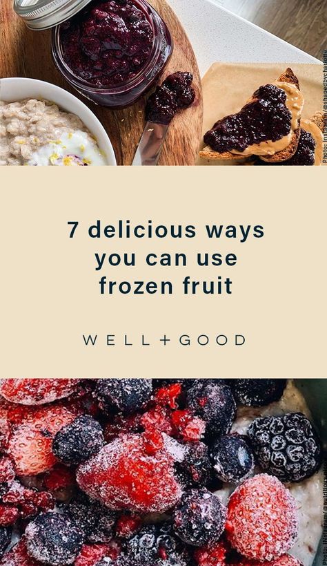 frozen fruit recipes Frozen Fruit Dessert Healthy, Frozen Fruit Ideas What To Do With, Use Up Frozen Fruit, Breakfast With Frozen Fruit, Frozen Fruit Breakfast Ideas, Frozen Fruit Breakfast, Things To Do With Frozen Fruit, Fresh Fruit Ideas, Uses For Frozen Fruit