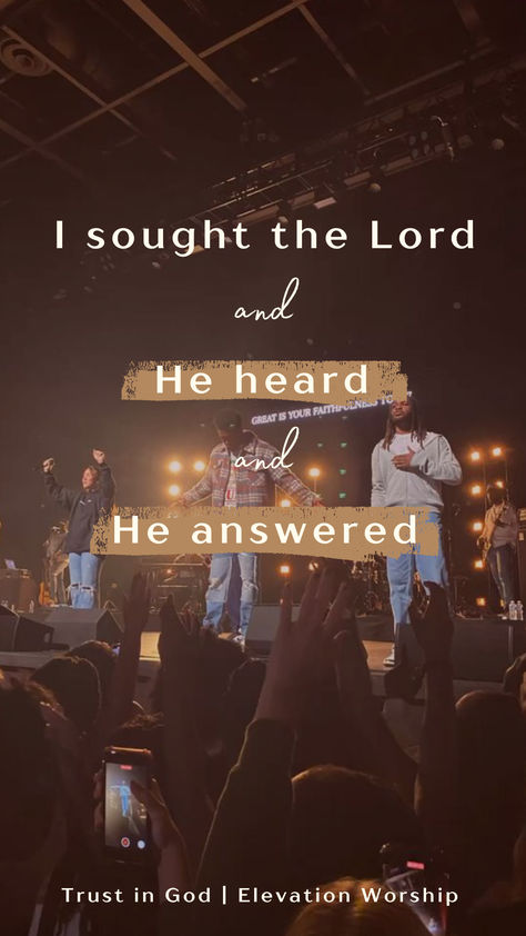 Elevation Worship's song "Trust in God" ft. Chris Brown has such beautiful and powerful lyrics 🤩
#WorshipMusic #UpliftingMusic #ChristianMusic #ChristianWallpaper Stone Elevation, Powerful Lyrics, Elevation Worship, Worship Songs Lyrics, Trust In God, Seek The Lord, Worship Music, Worship Songs, Songs Lyrics