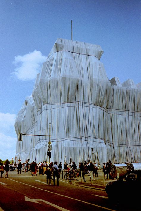 Wrapped Reichstag | Christo and Jeanne-Claude, Berlin, June/… | Flickr Christo And Jeanne Claude Wrapped, Christo And Jean Claude, Jean Claude And Christo, Jeanne Claude And Christo, Christo Artist, Christo Art, Christo And Jeanne Claude, Jeanne Claude, Istoria Artei