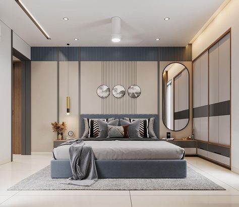 Office Bedroom Decor, Modern Office Bedroom, Parents Bedroom, Boys Bedroom Wallpaper, Contemporary Bedroom Design, Kids Room Interior Design, Bedroom Interior Design Luxury, Boy Bedroom Design, Modern Bedroom Interior