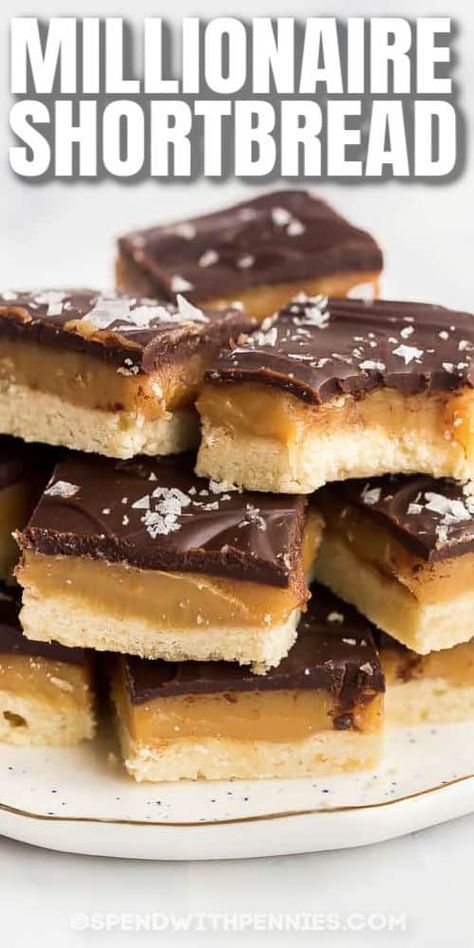 Butter Tart Squares, Millionaire Shortbread Recipe, Millionaire Pie, Shortbread Recipe Easy, Vegetables Soup, Lemon Cheesecake Bars, Shortbread Recipe, Millionaire Shortbread, Caramel Slice