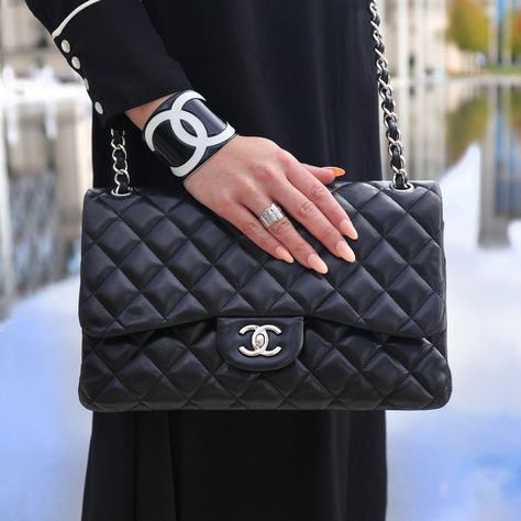 Chanel Double Flap Bag, Chanel Jumbo Flap, Chanel Double Flap, Chanel Jumbo, Favorite Purse, Classic Flap, Flap Bag, Designer Bags, Chanel Classic