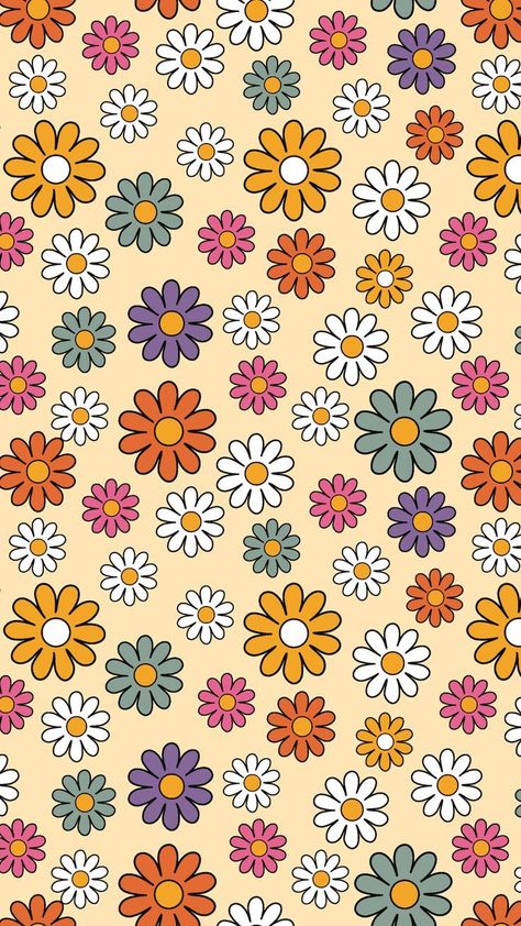 Wallpaper Backgrounds Aesthetic, Floral Wallpaper Iphone, Backgrounds Aesthetic, Iphone Wallpaper Pattern, Iphone Wallpaper Photos, Hippie Wallpaper, Phone Wallpaper Patterns, Preppy Wallpaper, Apple Watch Wallpaper