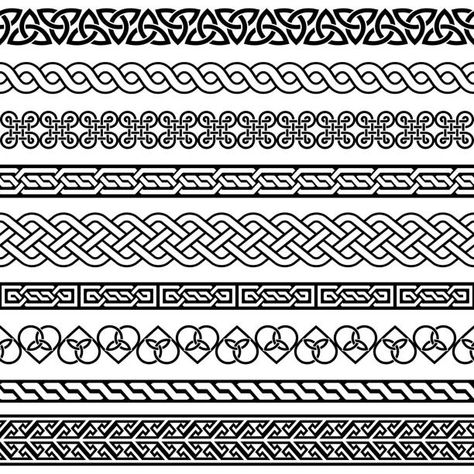 Top Celtic Knot Border Stock Vectors, Illustrations & Clip Art - iStock | Celtic knots, Claddagh Celtic Patterns Border, Celtic Knot Border, Celtic Corners, Celtic Border, Irish Pattern, Celtic Braid, Medieval Pattern, Celtic Green, Celtic Spiral